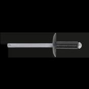 Aluminium Large Flange Rivet 4.8 x 18mm, Black - Pack of 200 image
