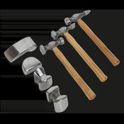 Drop-Forged Panel Beating Set with Hickory Shafts 7pc image