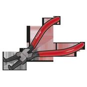 Circlip Pliers Internal Bent Nose 180mm image