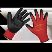Nitrile Foam Gloves, Large - Pack of 6 Pairs image