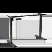 Single Motor Ultra-Quiet Adjustable-Height Desk Frame with Digital Control Panel 70kg Capacity - Black image