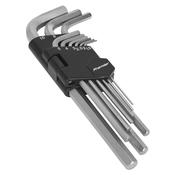 Long Hex Key Set 9pc Long image