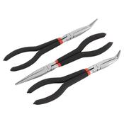 Needle Nose Pliers Set Ni-Fe Finish 280mm 3pc image