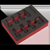 Spline Impact Socket Bit Set 3/8"Sq Drive 8pc image