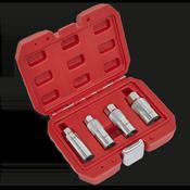 Spark Plug Socket Set 3/8"Sq Drive 4pc image
