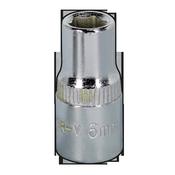 Fully Polished Socket 1/4"Sq Drive 6mm image