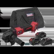 SV20 Series 115mm Cordless Angle Grinder Kit 20V 4Ah - 2 Batteries image