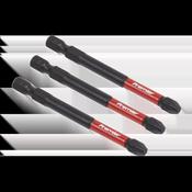 Pozi Impact Power Tool Bits #3 x 75mm 3pc image