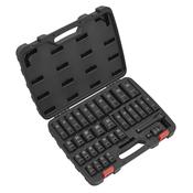 Impact Socket Set 1/2"Sq Drive 34pc image