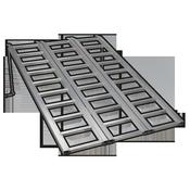 Motorcycle/Trike/ATV &amp;amp; Mini Tractor Ramp Wide Tri-Fold 680kg Capacity image