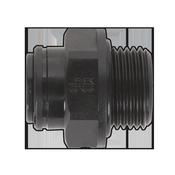 John Guest(R) Straight Adaptor 8mm x 3/8"BSP - Pack of 5 image
