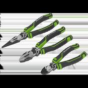 High Leverage Pliers Set 3pc - Green image