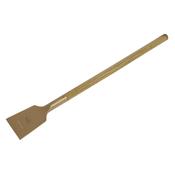 Non-Sparking Scraper with Long Handle 100 x 720mm