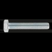 8.8 Zinc Plated HT Setscrew M14 x 80mm, DIN 933 - Pack of 10 image