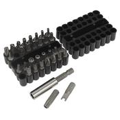 Power Tool Security Bit &amp;amp; Magnetic Adaptor Set 33pc image