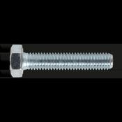 8.8 Zinc Plated HT Setscrew M8 x 40mm, DIN 933 - Pack of 50 image