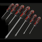 GripMAX(R) Screwdriver Set 7pc - Red image