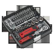 Socket &amp;amp; Bit Set 1/4"Sq Drive 38pc image