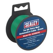 5A Thick Wall Automotive Cable 7m - Green