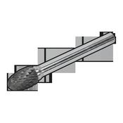 Oval Tungsten Carbide Rotary Burr 10mm image