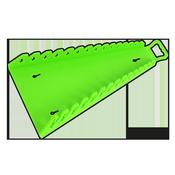 Reverse Spanner Rack Capacity 15 Spanners - Hi-Vis Green image
