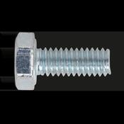 8.8 Zinc Plated HT Setscrew M4 x 16mm, DIN 933 - Pack of 50 image