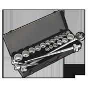 Socket Set 3/4"Sq Drive 12-point 22pc image