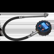 Digital Tyre Pressure Gauge with Twin Push-On Connector image