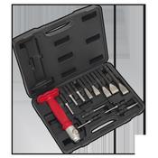 Interchangeable Punch &amp;amp; Chisel Set 13pc