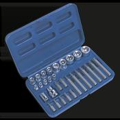 TRX-Star* Socket &amp;amp; Bit Set 1/4", 3/8" &amp;amp; 1/2"Sq Drive 30pc image