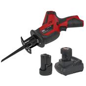 SV12 Series Cordless Reciprocating Saw Kit 12V 2Ah - 2 Batteries image