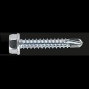 Zinc Plated Self-Drilling Hex Head Screw 4.2 x 25mm - Pack of 100 image
