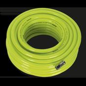 High-Visibility Air Hose with 1/4"BSP Unions 20m x 8mm image