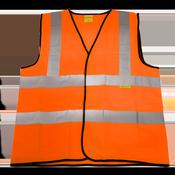 Hi-Vis Orange Waistcoat - X-Large image
