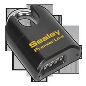 Steel Body Combination Padlock Shrouded Shackle 62mm image