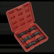 Double End Oil Drain Plug Key Set 6pc