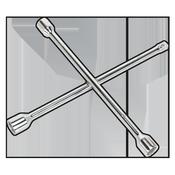 4-Way Wheel Brace 1/2"Sq Drive image