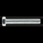 8.8 Zinc Plated HT Setscrew M16 x 100mm, DIN 933 - Pack of 5 image