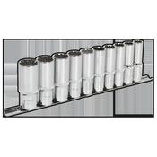 Total Drive(R) Deep Socket Set 1/2"Sq Drive 10pc image