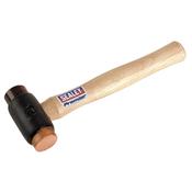 Copper/Rawhide Faced Hammer with Hickory Shaft 2.25lb image