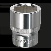 Fully Polished Socket 1/2"Sq Drive 23mm image