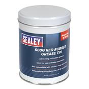 Red Rubber Grease Tin 500g image