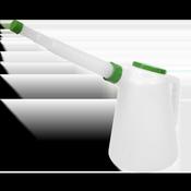 Oil Container with Flexible Spout 5L - Green Lid