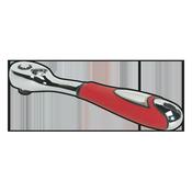 Offset Ratchet Wrench 3/8"Sq Drive image
