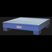 Steel Barrel Bund/Spill Pallet 1200 x 1200 x 275mm