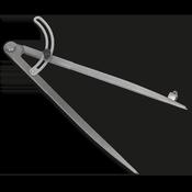 Locking Wing Divider with Compass 300mm image