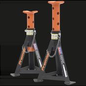 Axle Stands (Pair) 3 Tonne Capacity per Stand - Orange