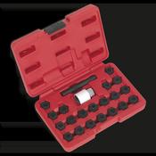 Locking Wheel Nut Key Set for Audi 22pc image
