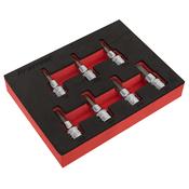 Imperial Hex Socket Bit Set 3/8"Sq Drive 7pc image