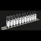 Hex Socket Bit Set 1/4"Sq Drive11pc image